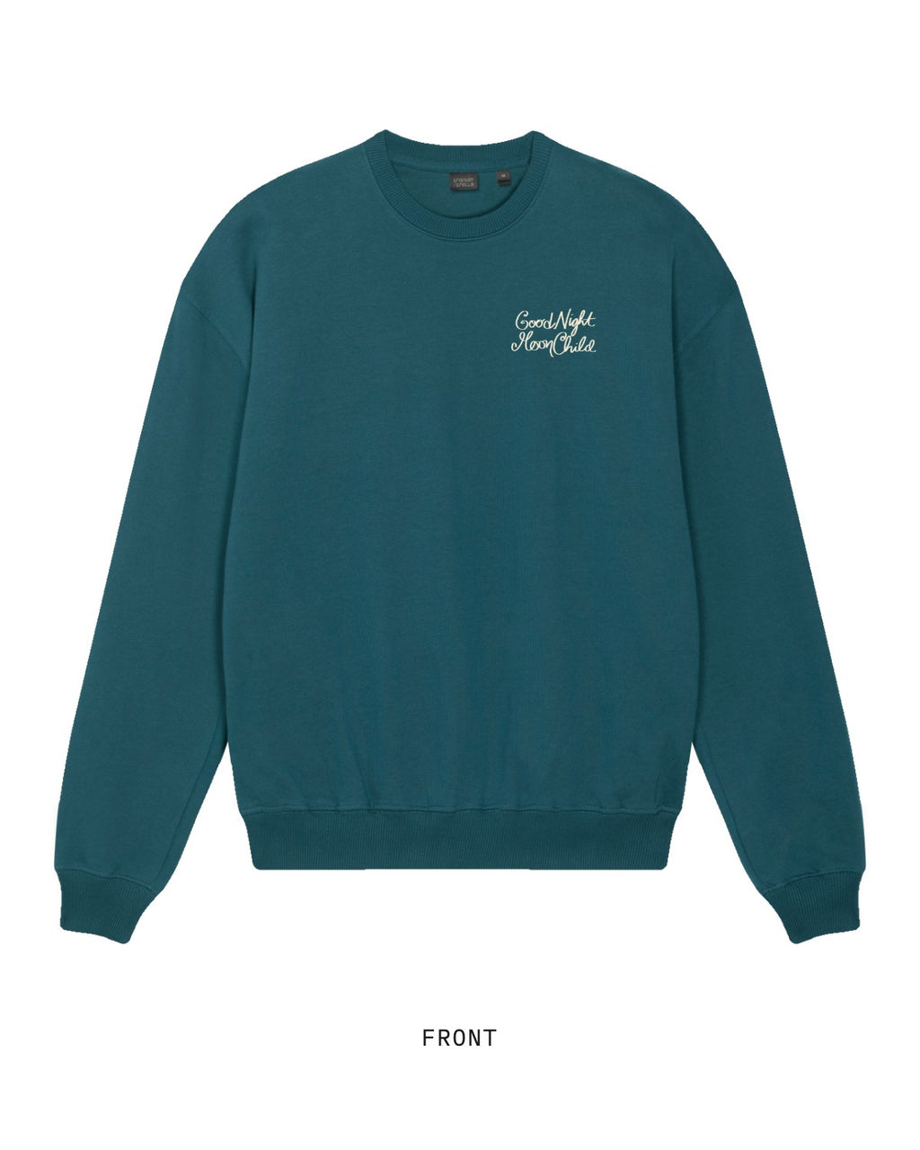 Why I Came to Earth — Crewneck, front, in Stargazer