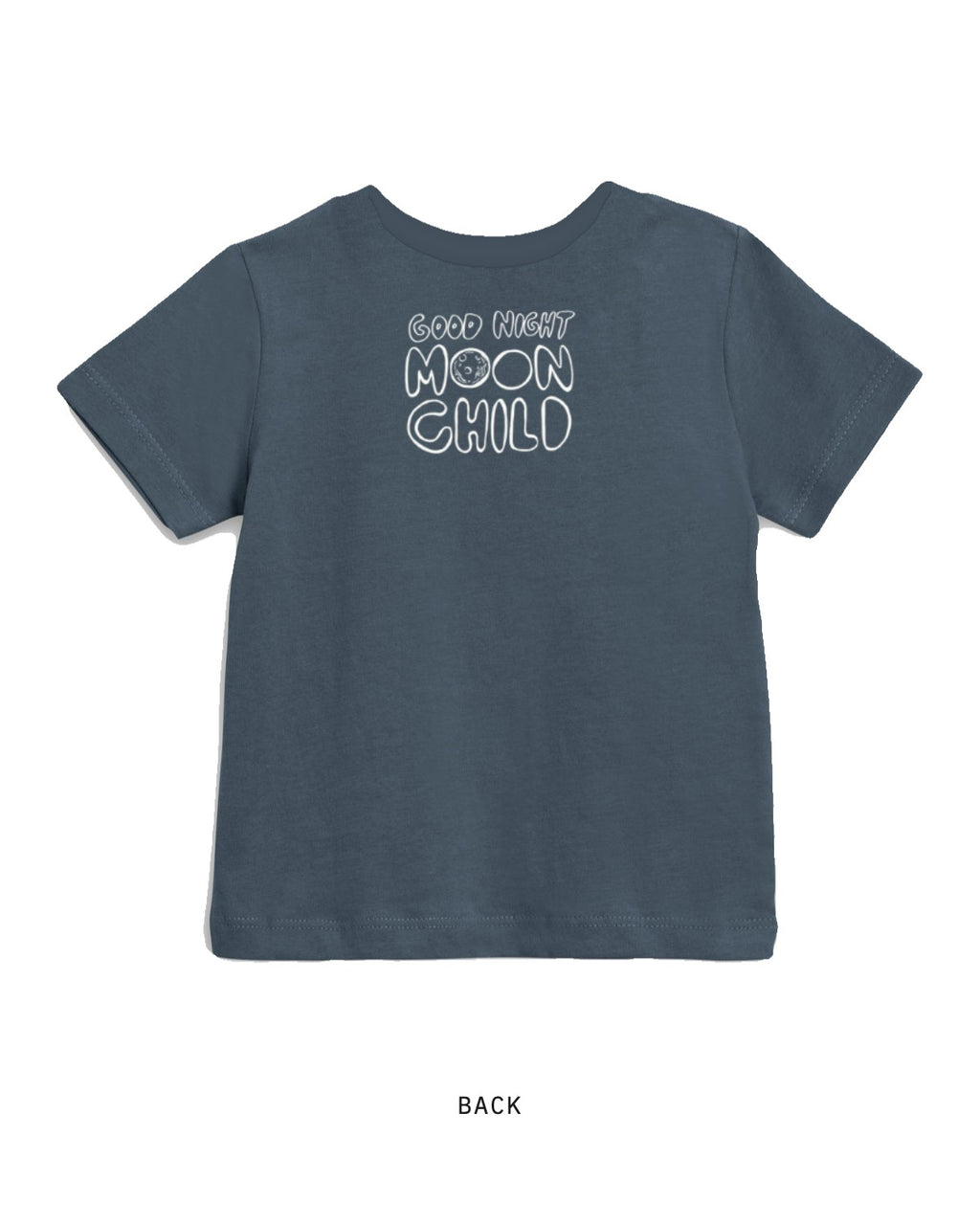 Straight Outta the Cosmos — Tee, back, in Harbor