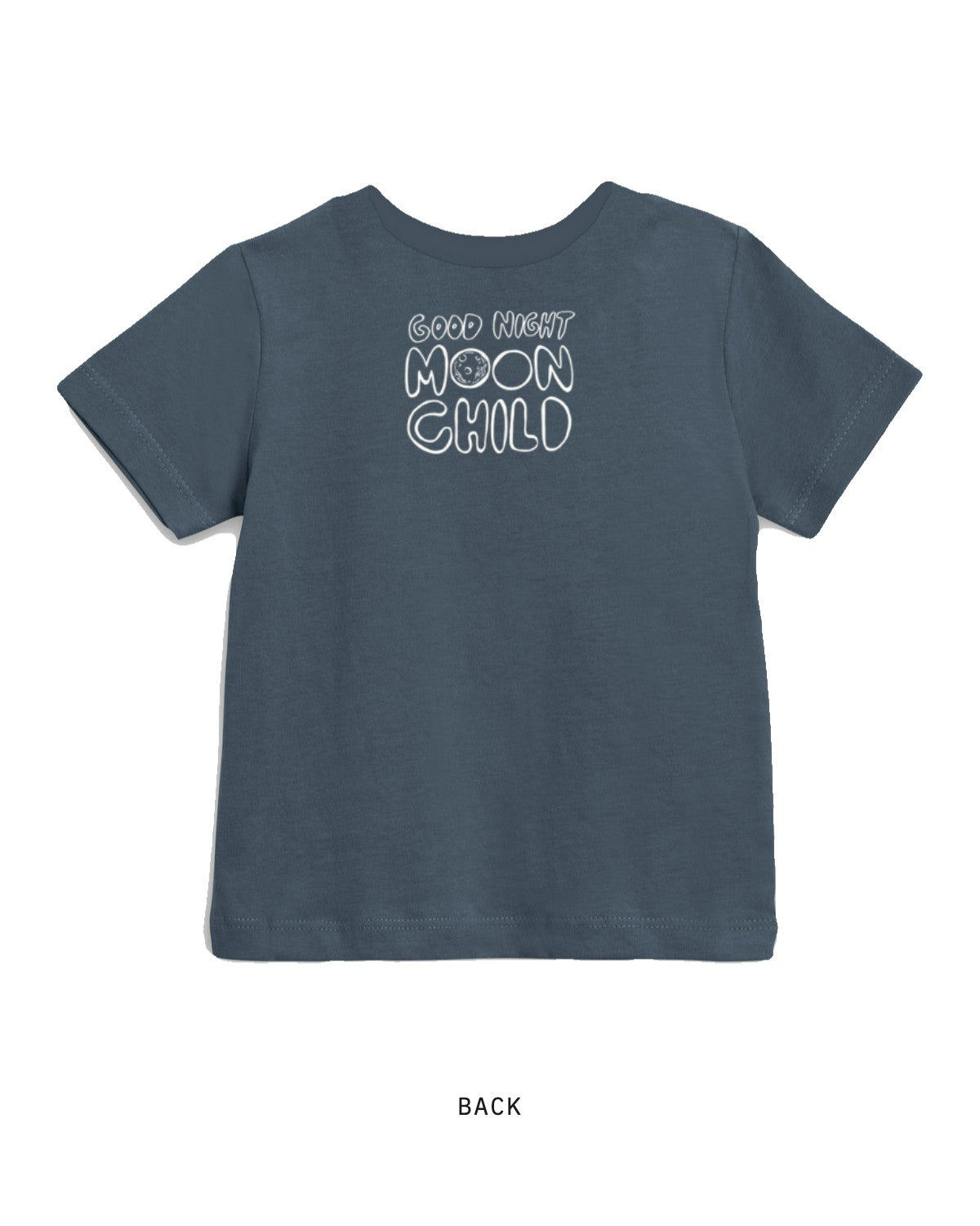 Straight Outta the Cosmos — Tee, back, in Harbor